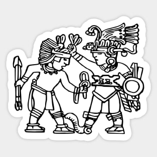 Aztec Ritual Sticker